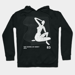 The Sisters Of Mercy / Alice / Minimalist Artwork Design Hoodie